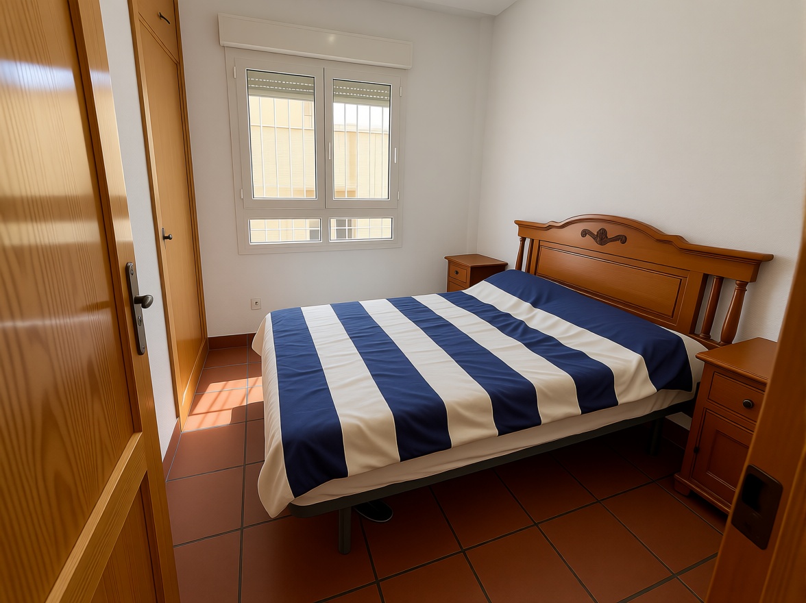 Beachfront flat in Cartagena — Bedroom