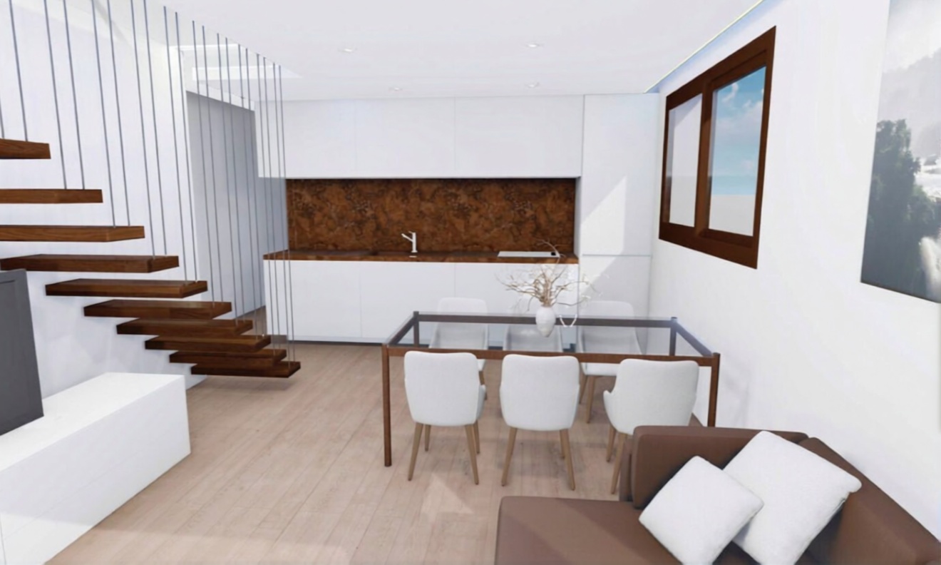 Beachfront flat in Cartagena — Kitchen