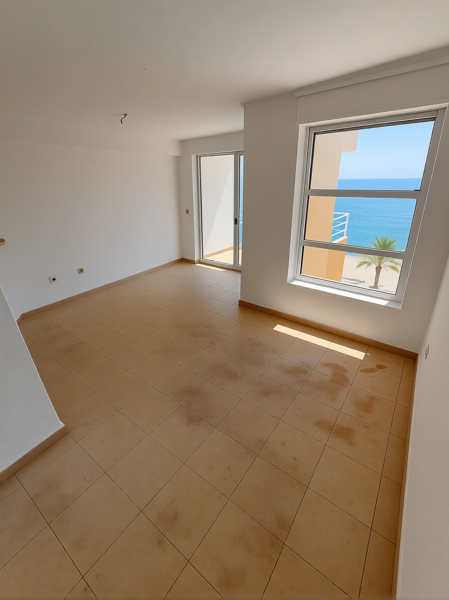Studio en première ligne de plage à Algarrobo-Costa — Piscine