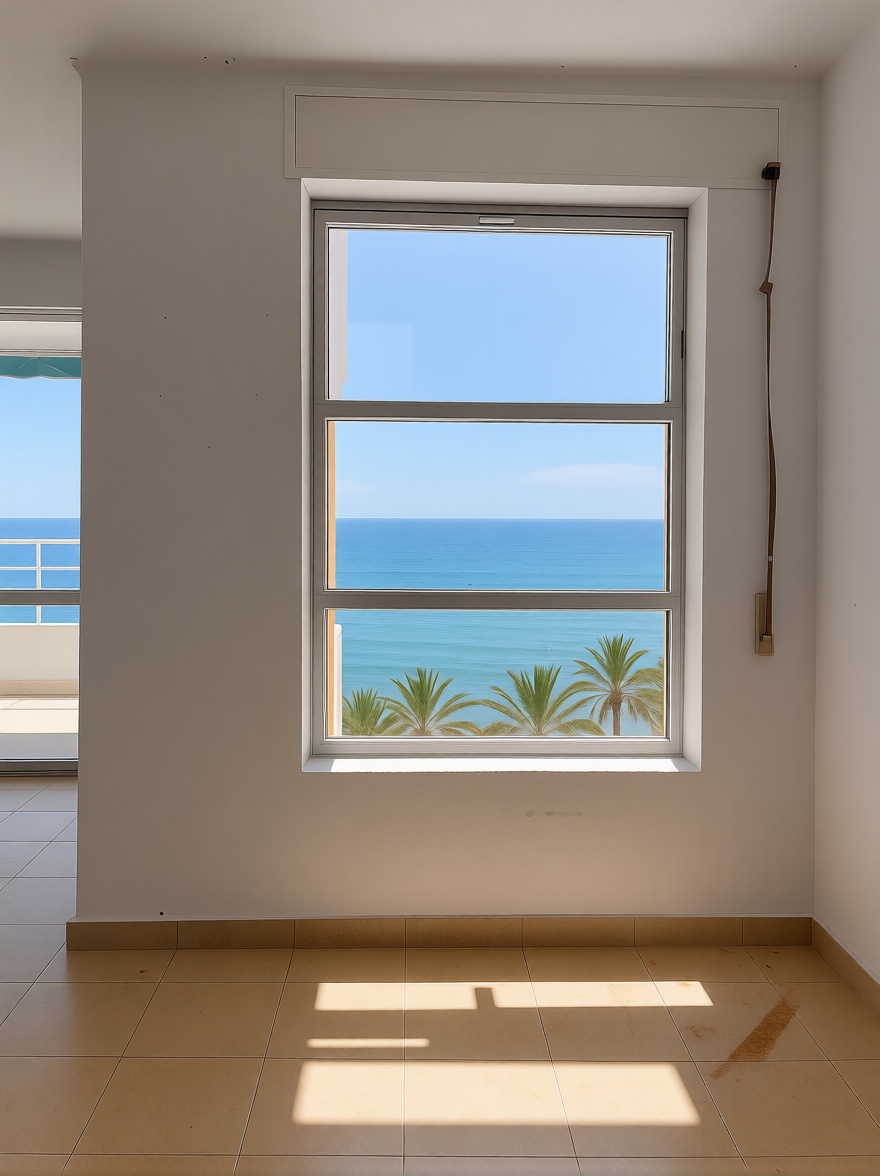 Studio en première ligne de plage à Algarrobo-Costa — Séjour