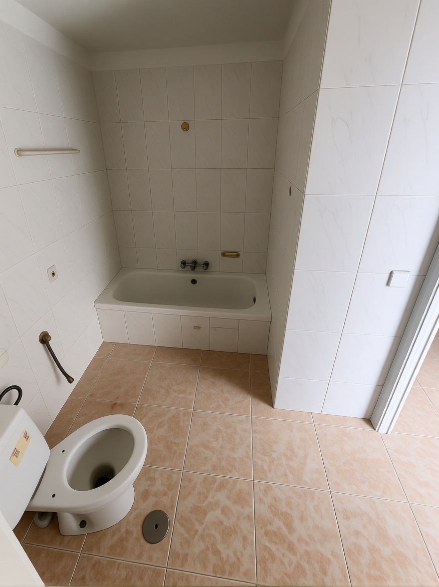 Studio en première ligne de plage à Algarrobo-Costa — Sanitaires