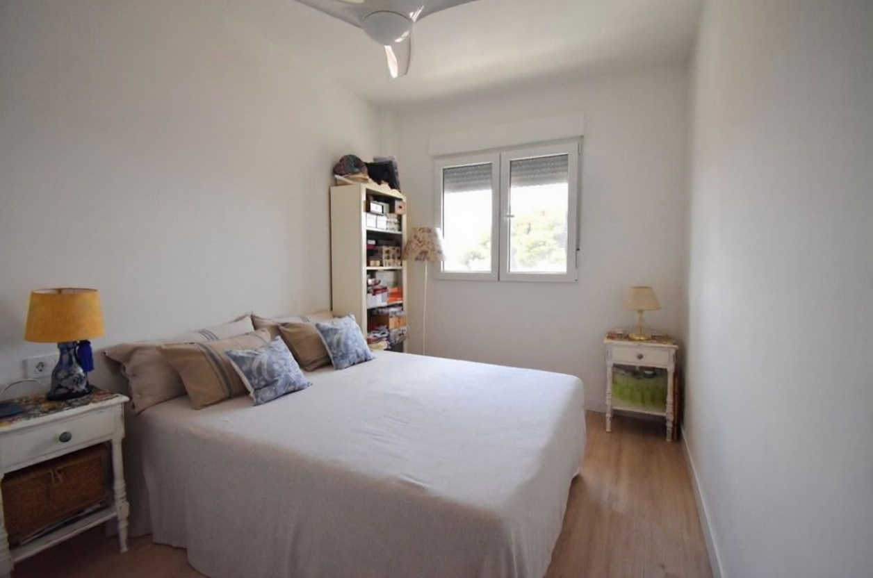 Apartamento em primeira linha de praia em Cartagena — Quarto