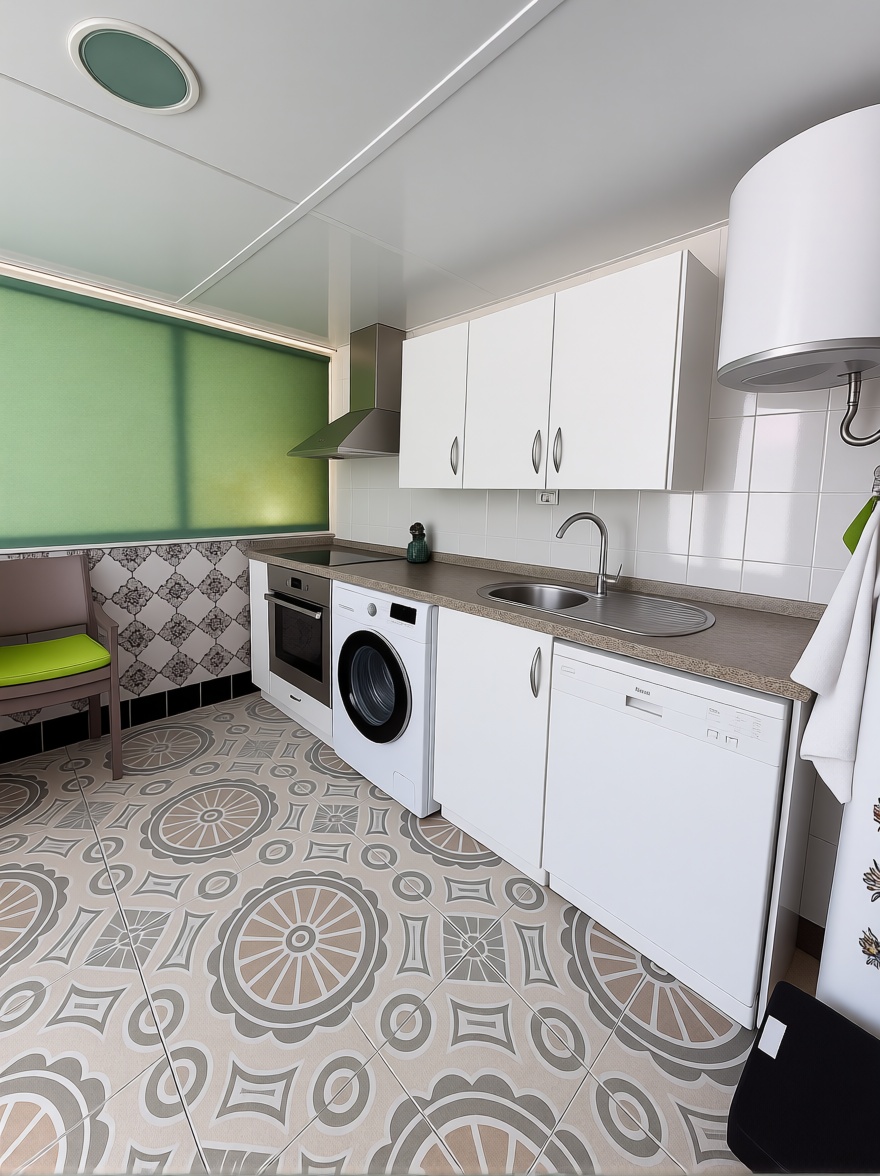 Ático em primeira linha de mar em La Mamola — Cozinha
