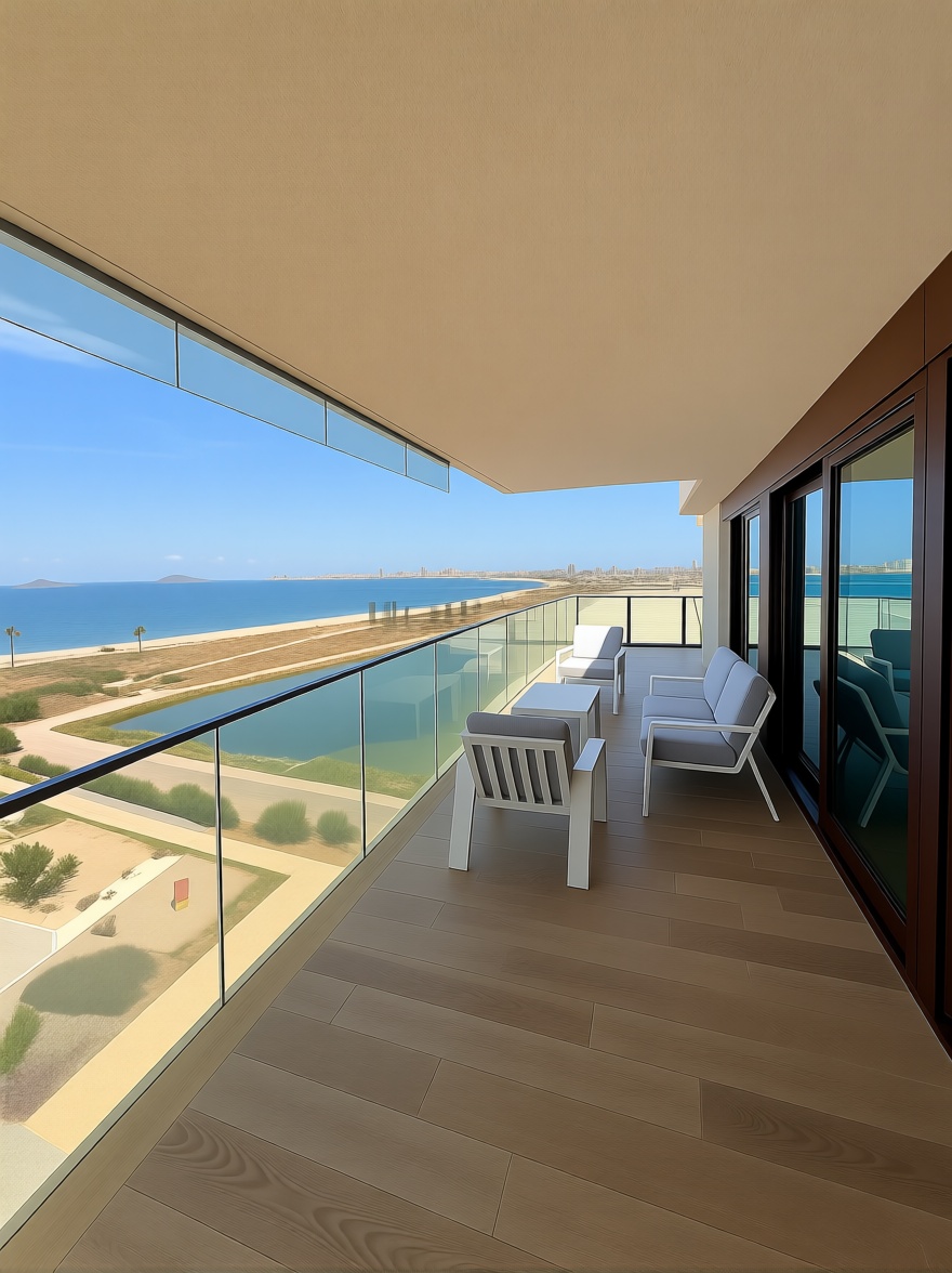 Appartement en attique en première ligne de mer à Cartagena