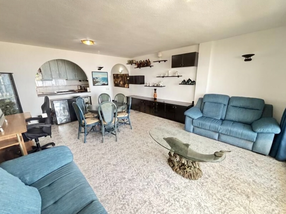 Appartement en première ligne de plage à Mojácar — Séjour