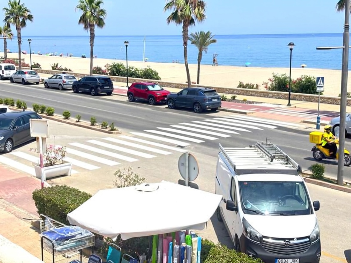 Appartement en première ligne de plage à Mojácar — Vue mer
