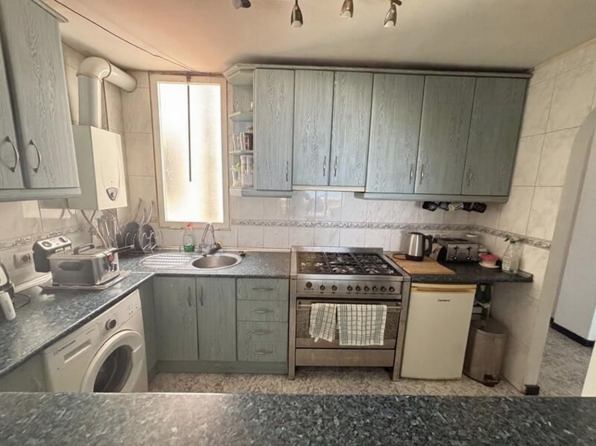 Appartement en première ligne de plage à Mojácar — Cuisine