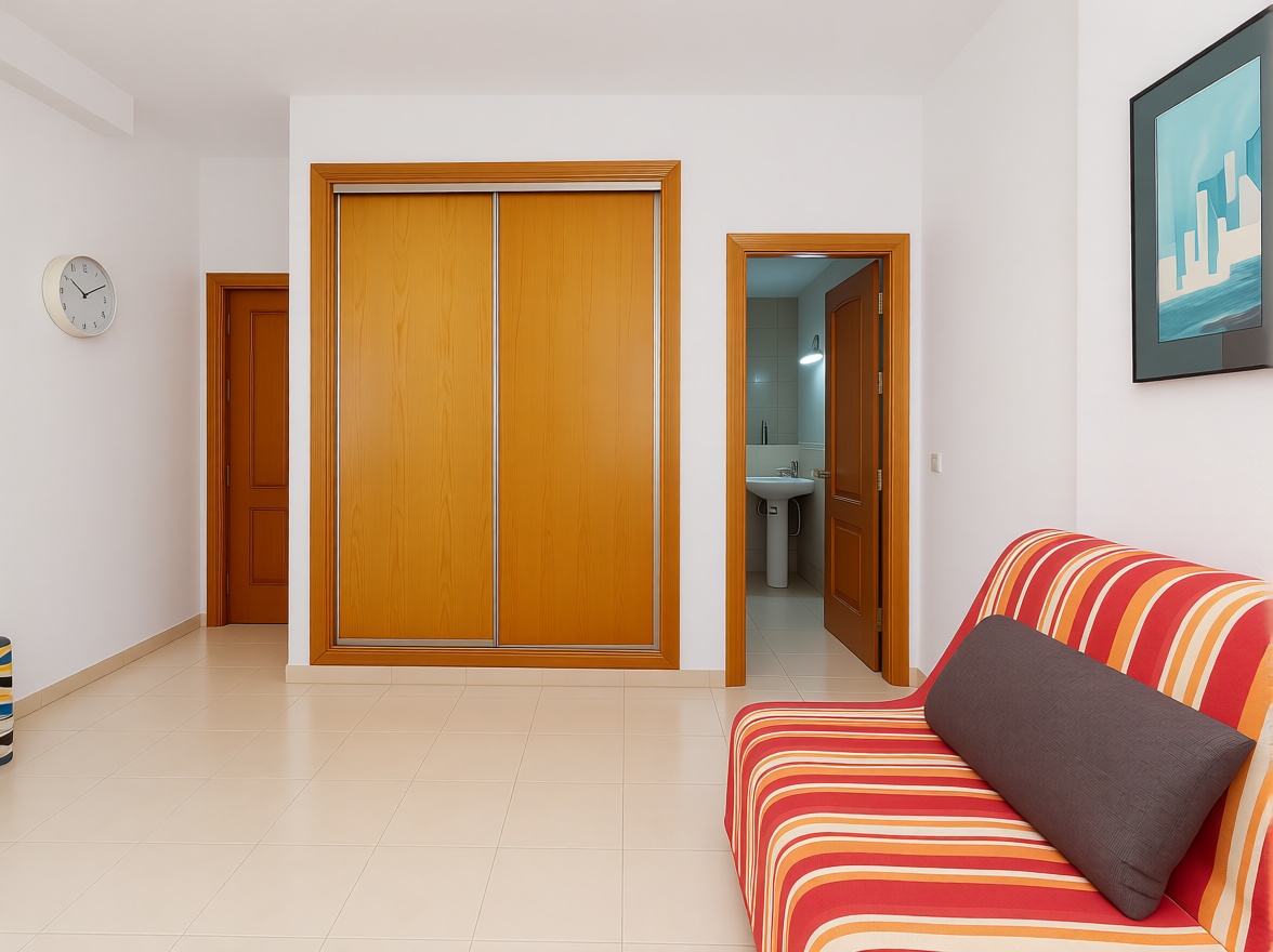 Duplex en première ligne de plage à Algarrobo-Costa — Sanitaires