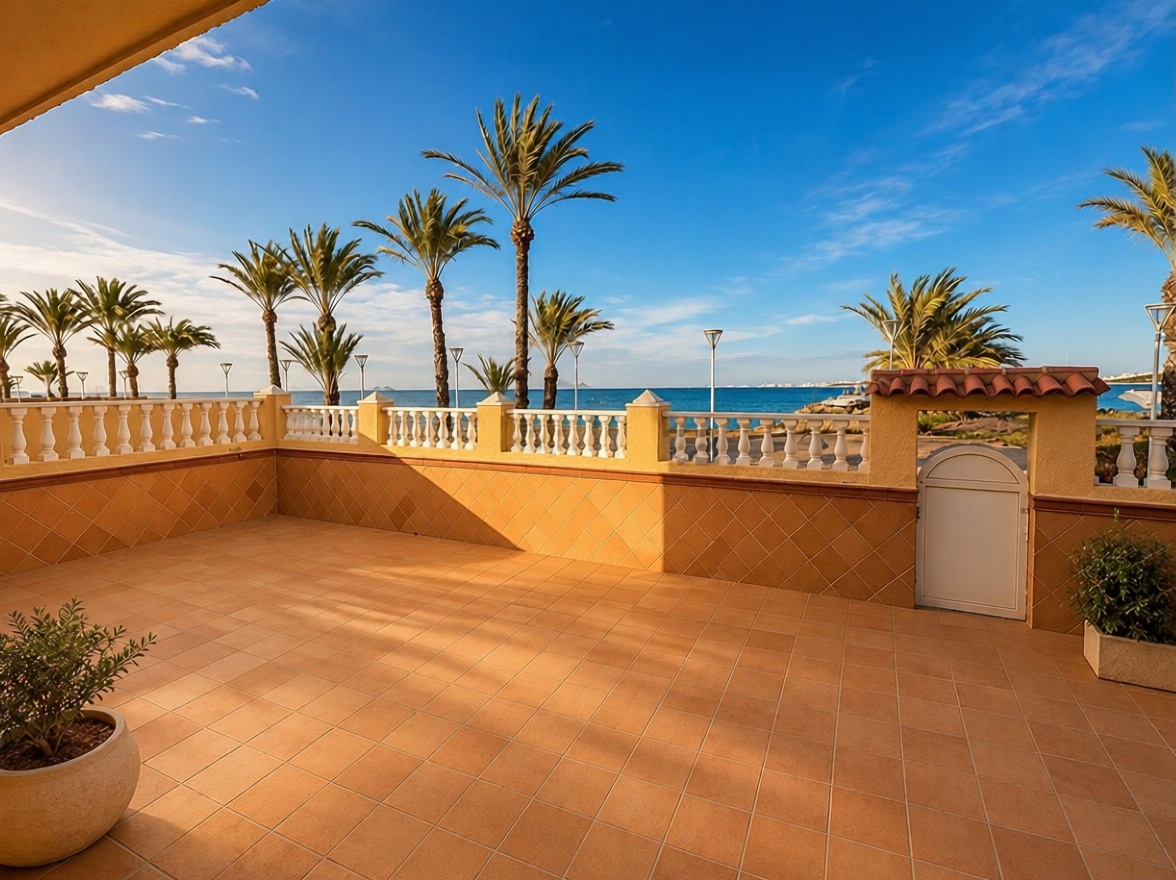 Chalet avec accès direct à la plage à Cartagena