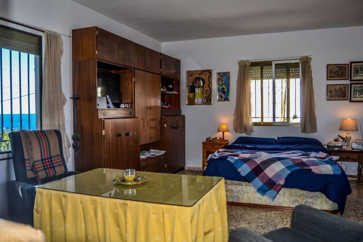 Chalet avec accès direct à la plage à Vélez Málaga — Chambre
