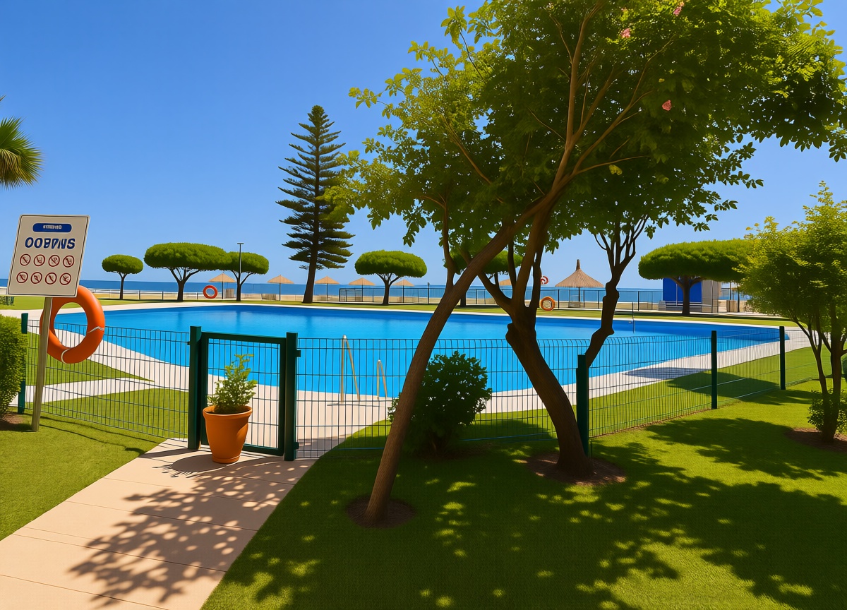 Estúdio em primeira linha de praia em Torremolinos — Vista mar