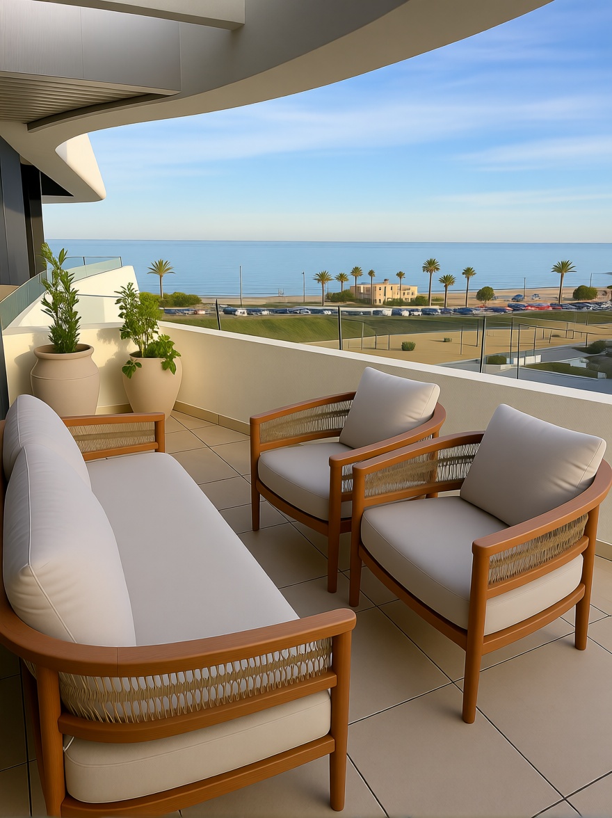 Appartement en première ligne de plage à Torremolinos