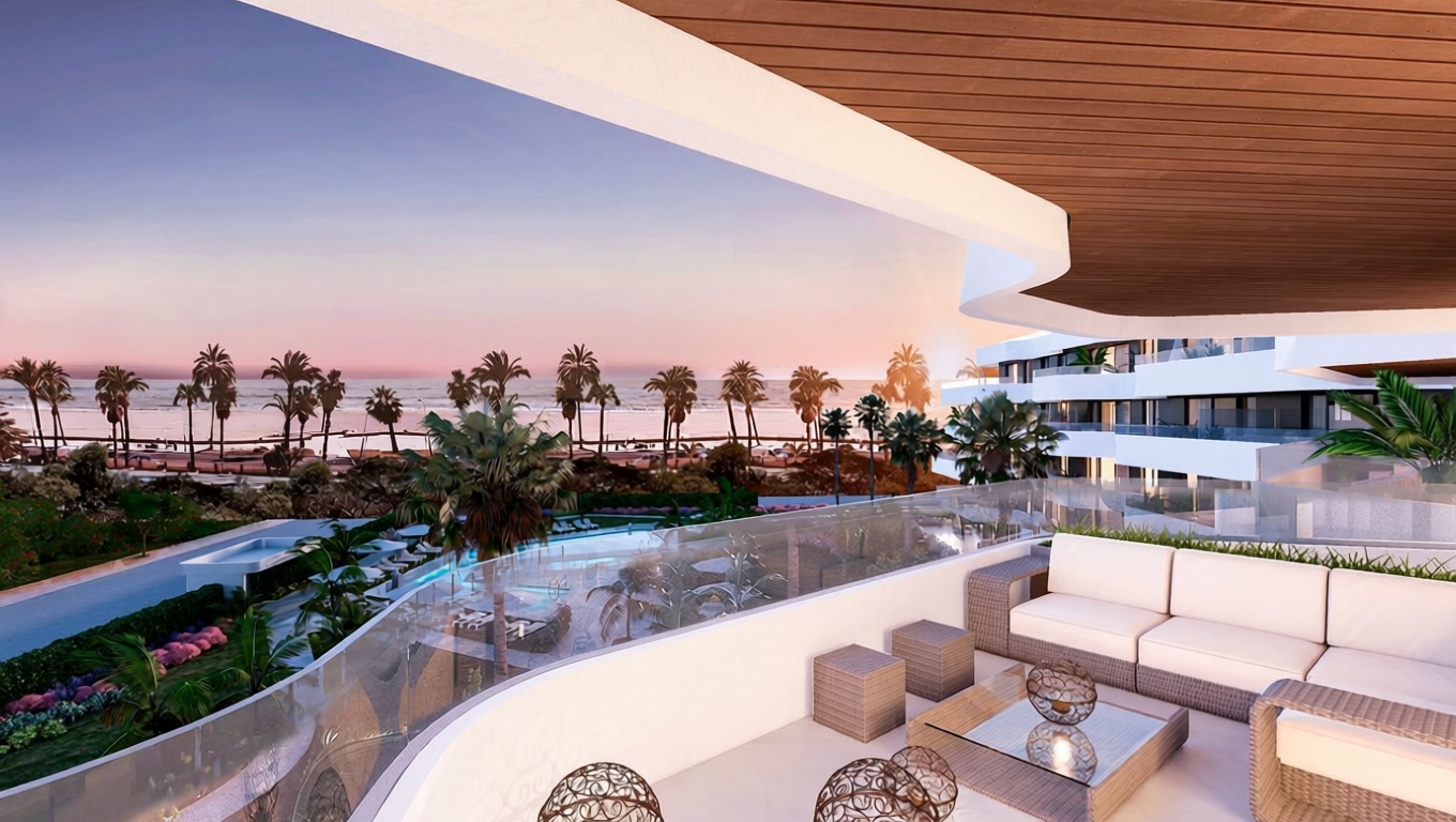 Appartement en première ligne de plage à Torremolinos