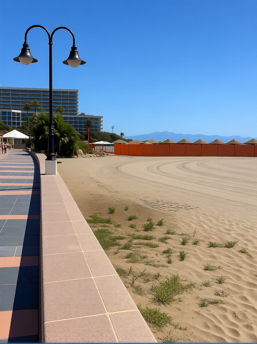 Chalet avec accès direct à la plage à Torremolinos — Vue mer