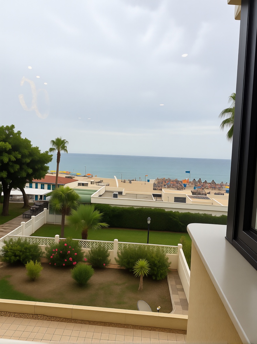 Apartamento em primeira linha de praia em Torremolinos — Vista mar