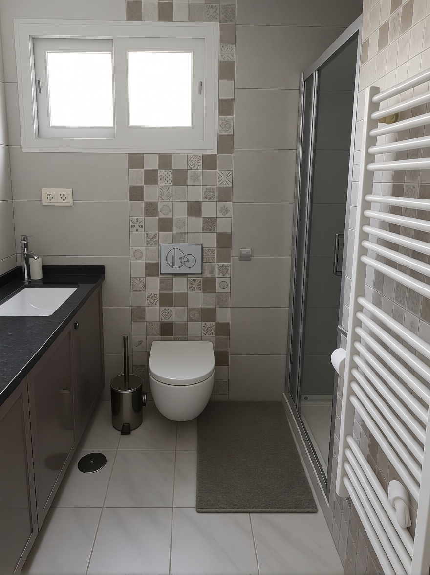 Apartamento em primeira linha de praia em Torremolinos — Casa banho