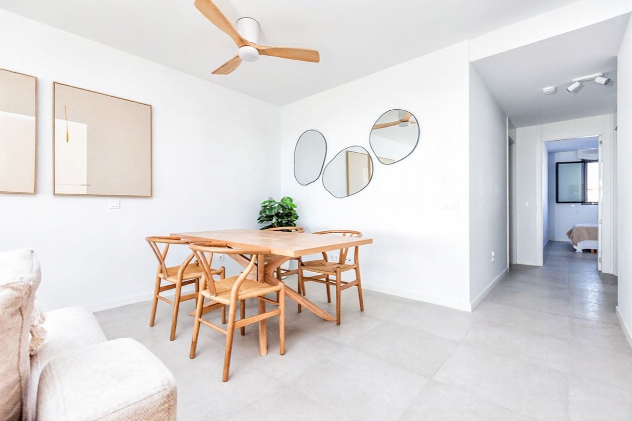 Appartement en première ligne de plage à Torremolinos — Cuisine