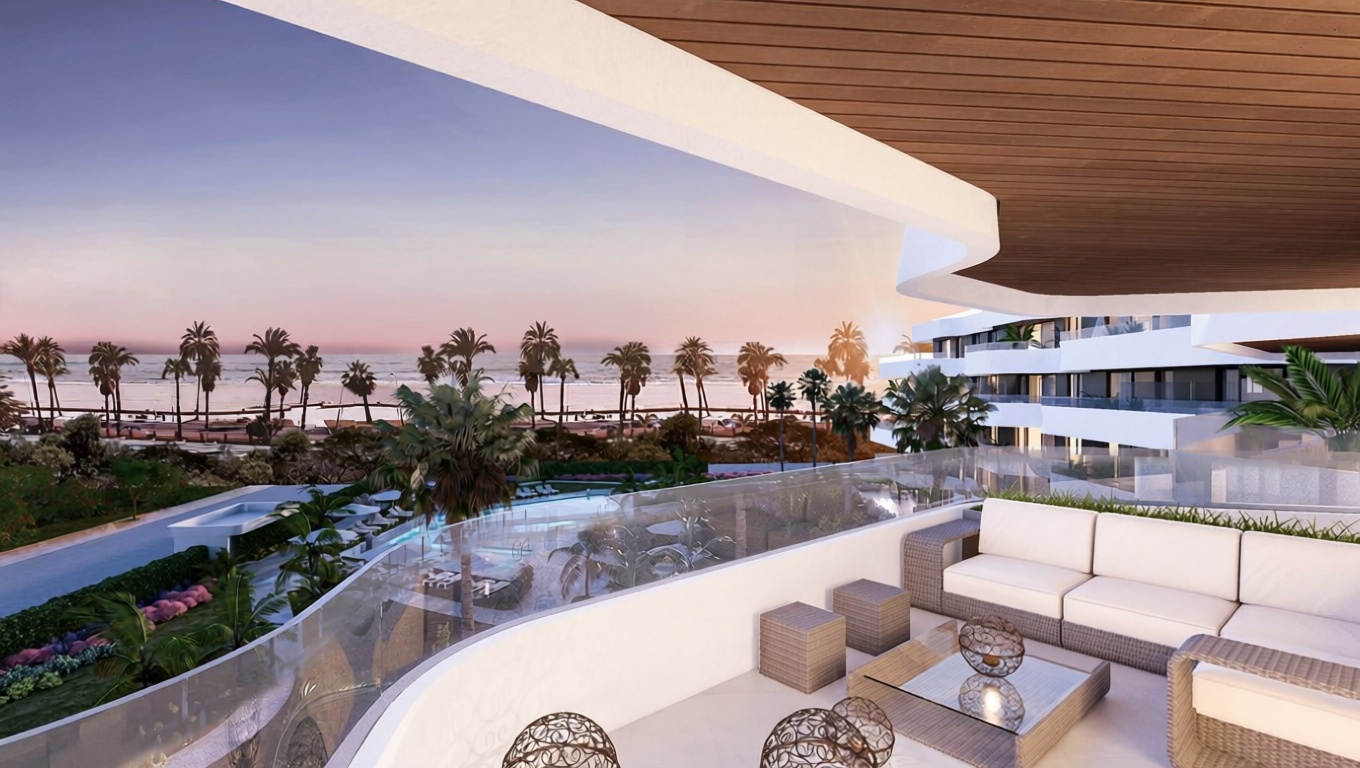 Appartement en première ligne de plage à Torremolinos