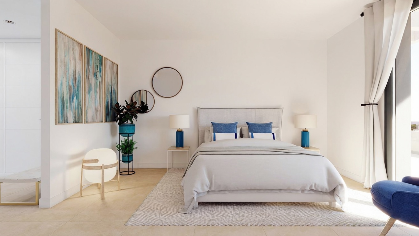 Apartamento em primeira linha de praia em Torremolinos — Quarto