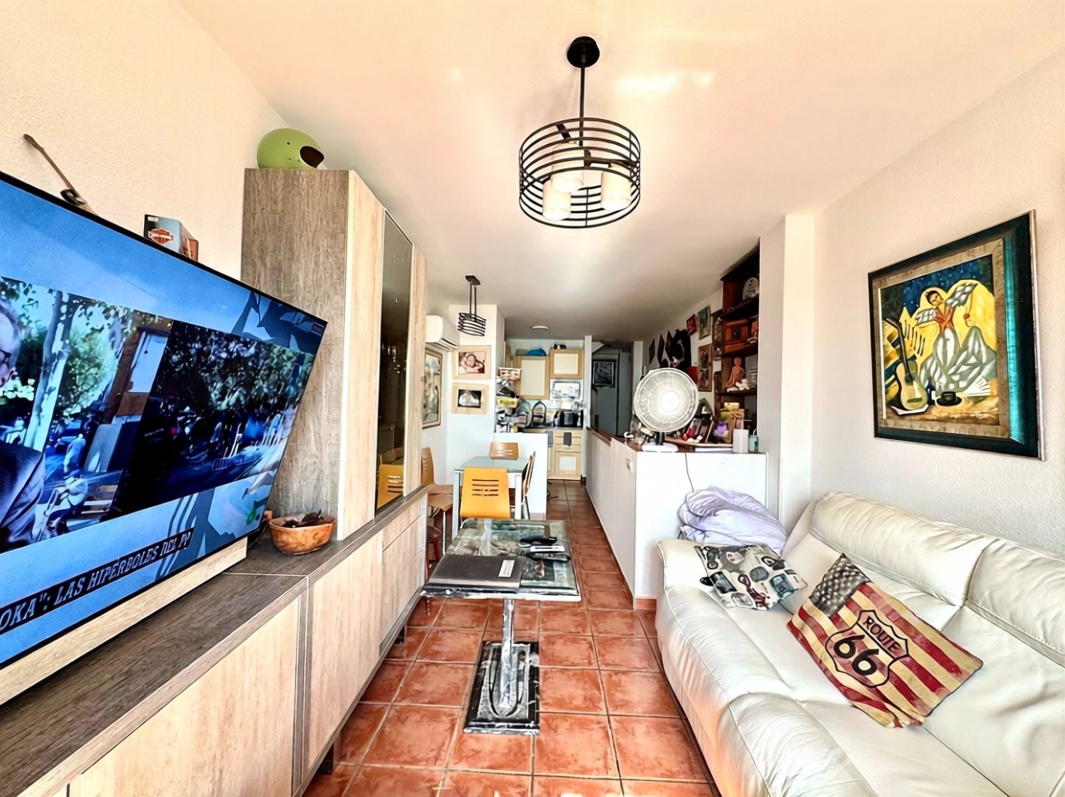 Chalet avec accès direct à la plage à Torremolinos — Séjour