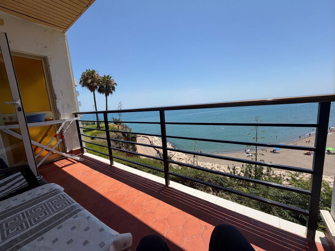 Studio en première ligne de plage à Torremolinos