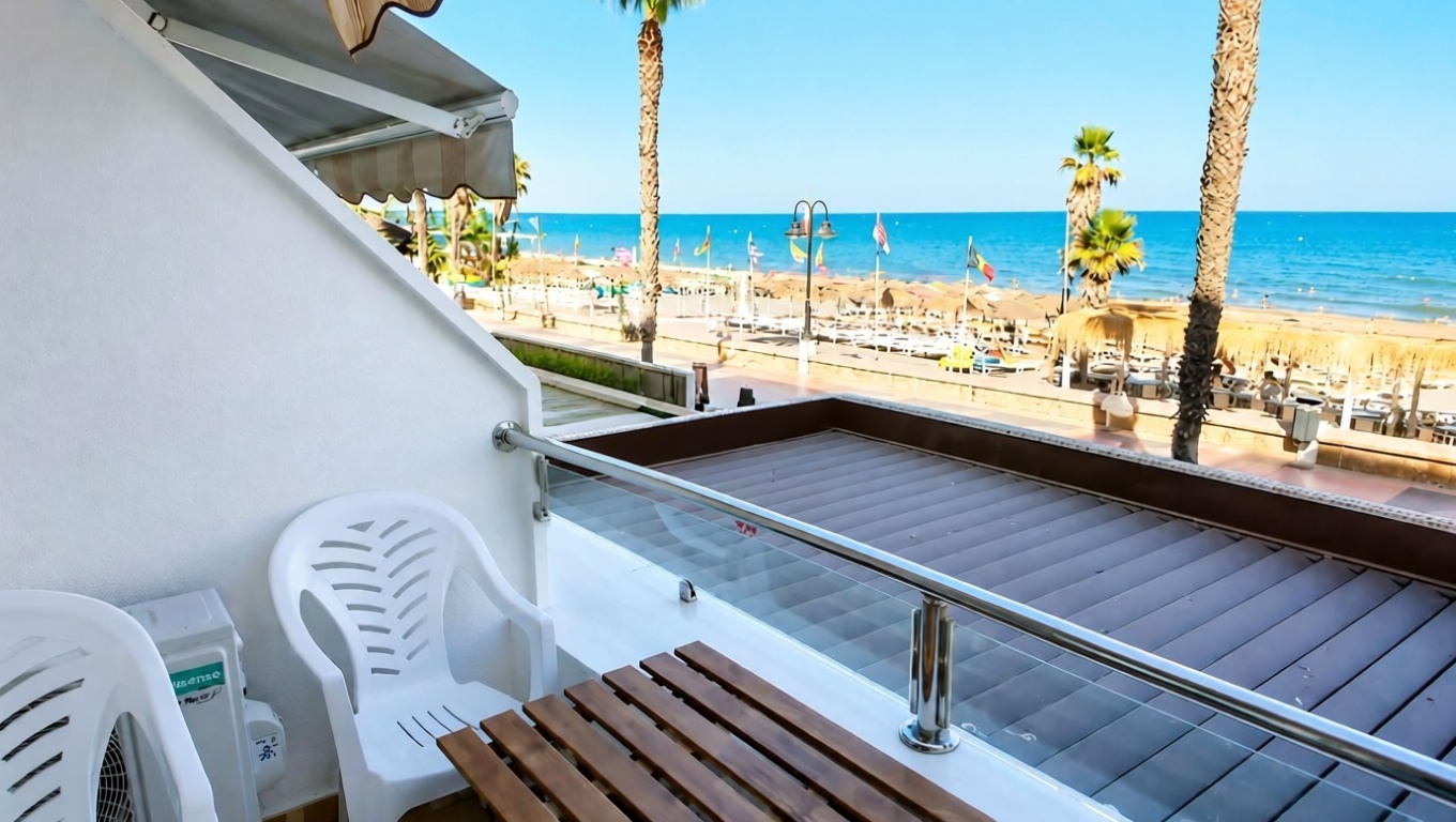 Appartement en première ligne de plage à Torremolinos