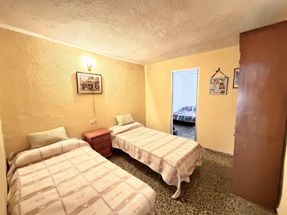 Chalet avec accès direct à la plage à Torremolinos — Chambre