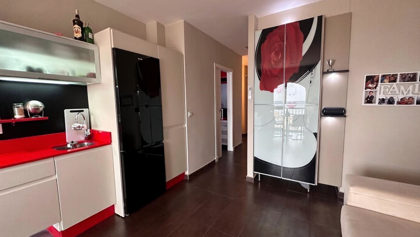 Apartamento em primeira linha de praia em Torremolinos — Cozinha