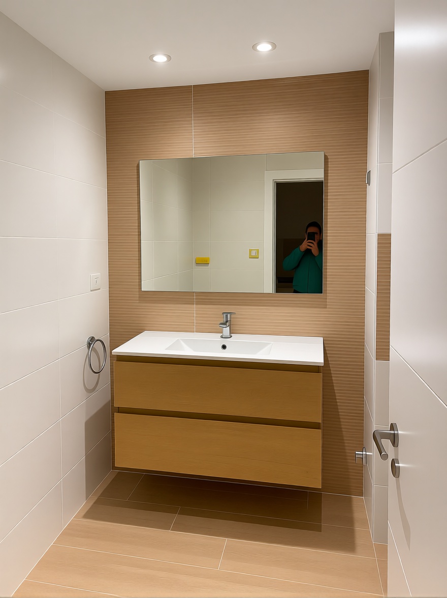 Studio en première ligne de plage à Torremolinos — Sanitaires