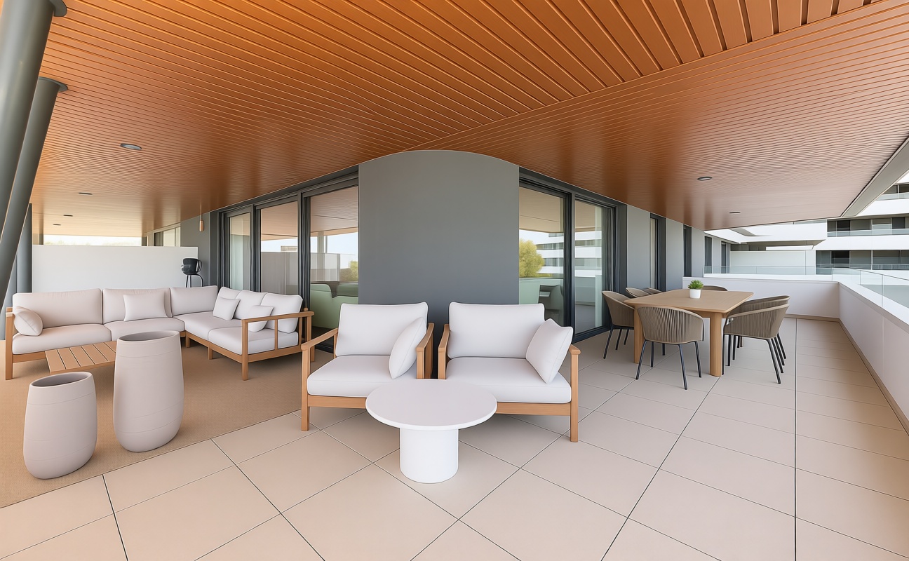 Appartement en première ligne de plage à Torremolinos — Chambre