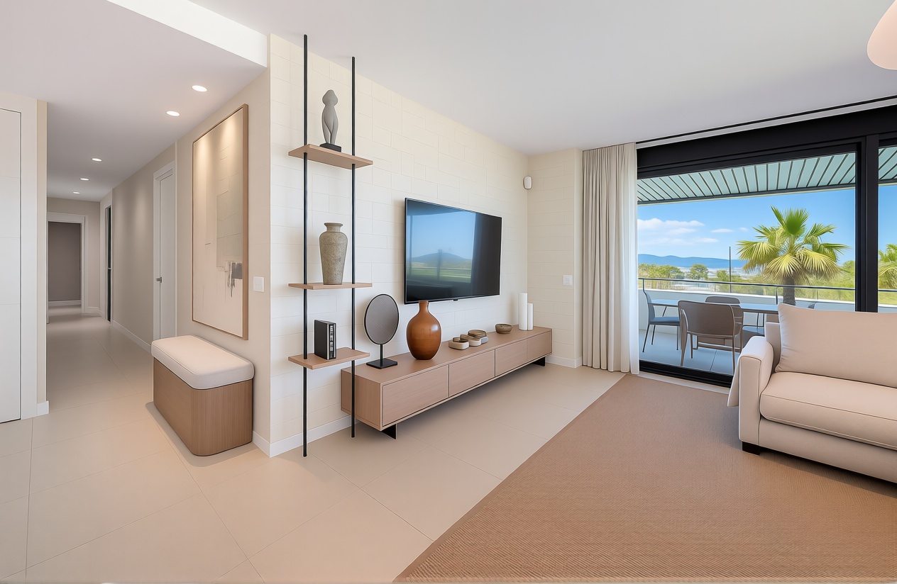 Appartement en première ligne de plage à Torremolinos — Cuisine