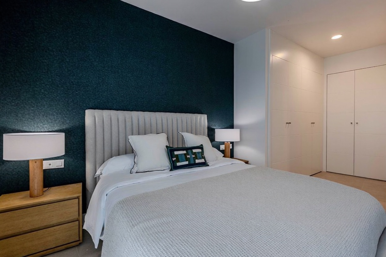 Appartement en première ligne de plage à Torremolinos — Chambre