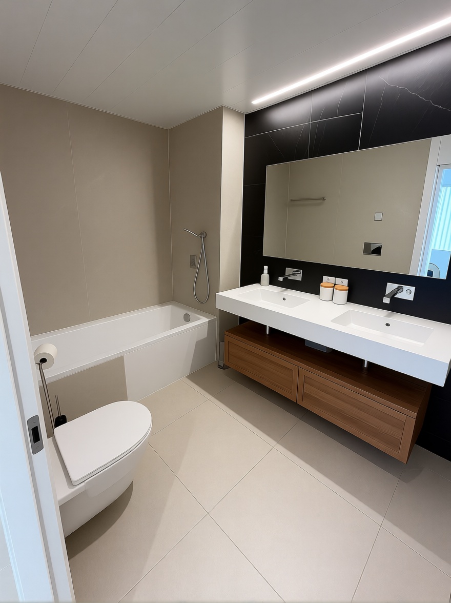 Apartamento em primeira linha de praia em Torremolinos — Casa banho