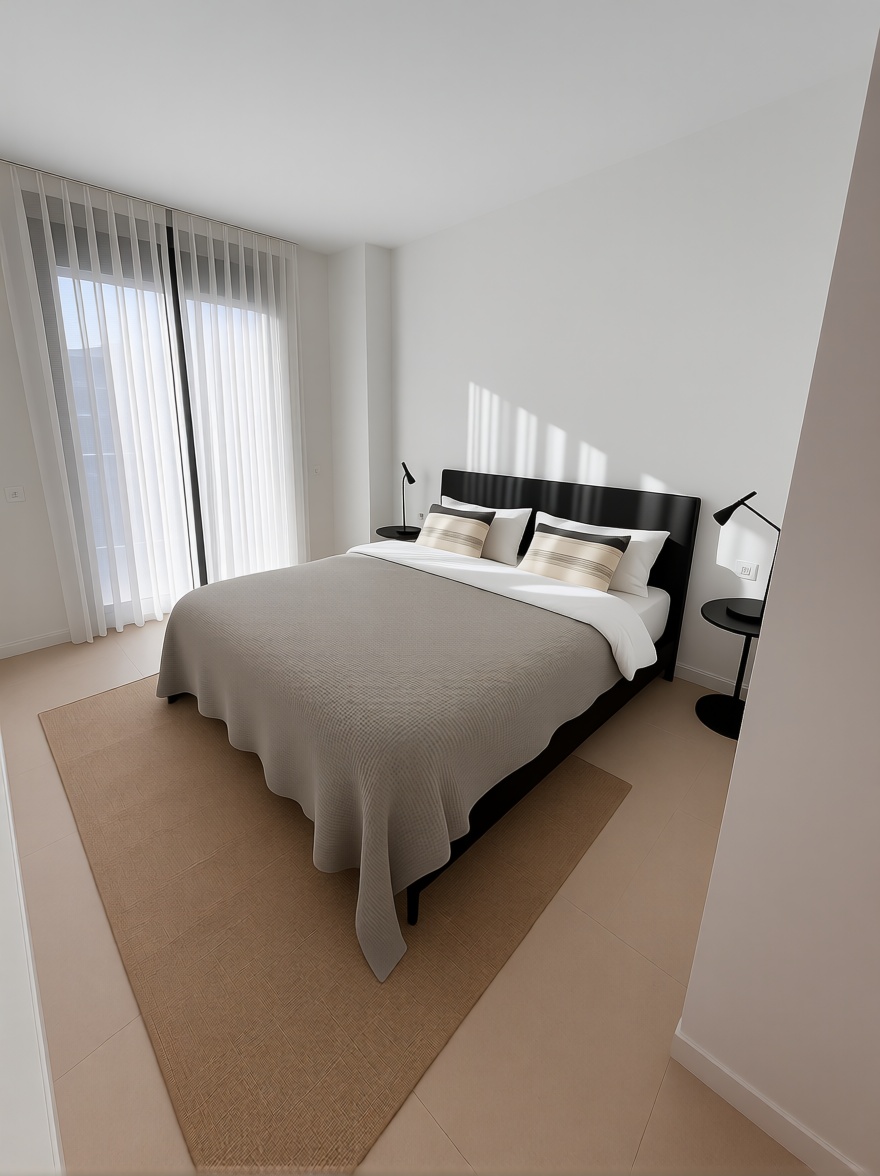 Apartamento em primeira linha de praia em Torremolinos — Quarto
