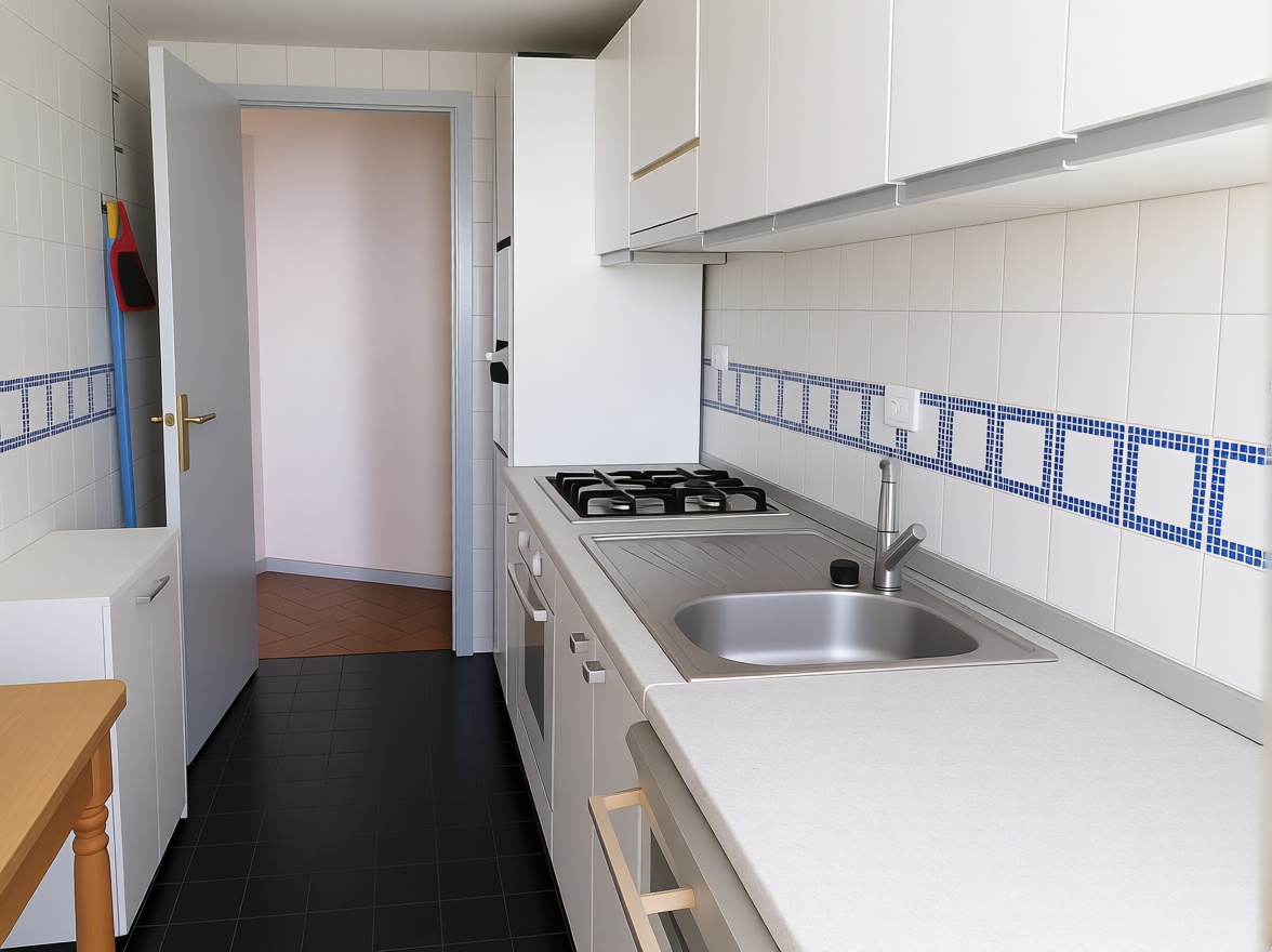 Apartamento em primeira linha de praia em Hospitalet de l'Infant — Cozinha