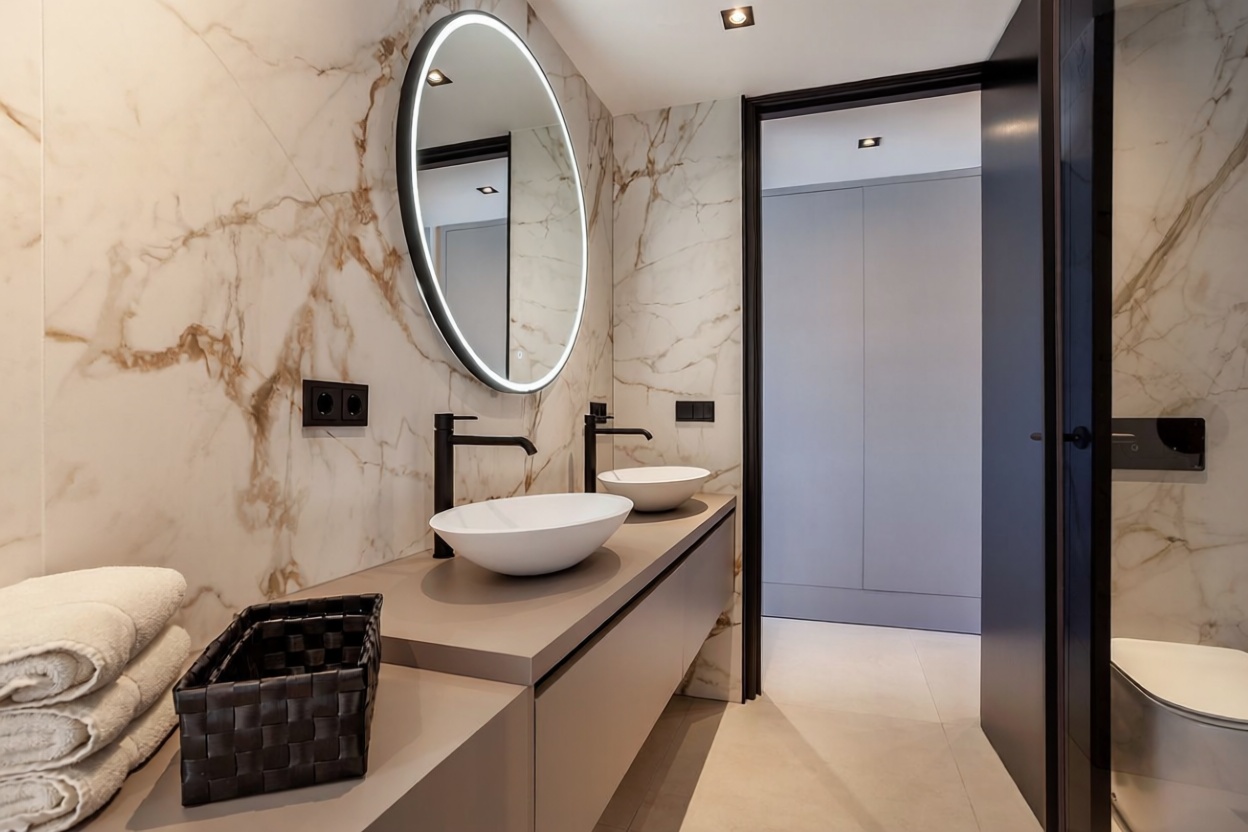 Duplex en première ligne de plage à Benalmádena — Chambre