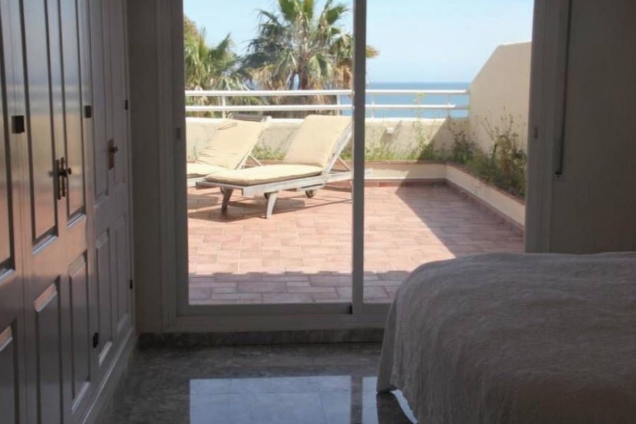 Ático em primeira linha de mar em Benalmádena — Quarto