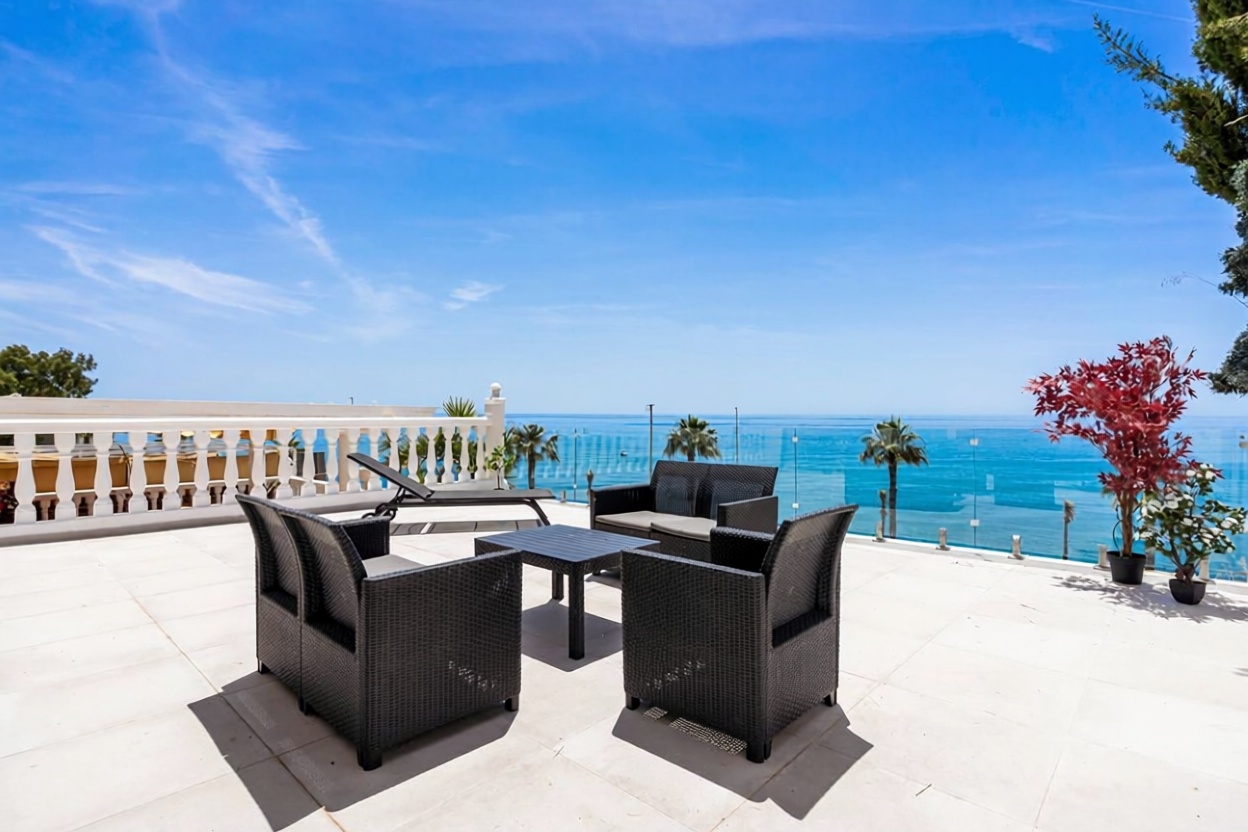 Chalet avec accès direct à la plage à Benalmádena