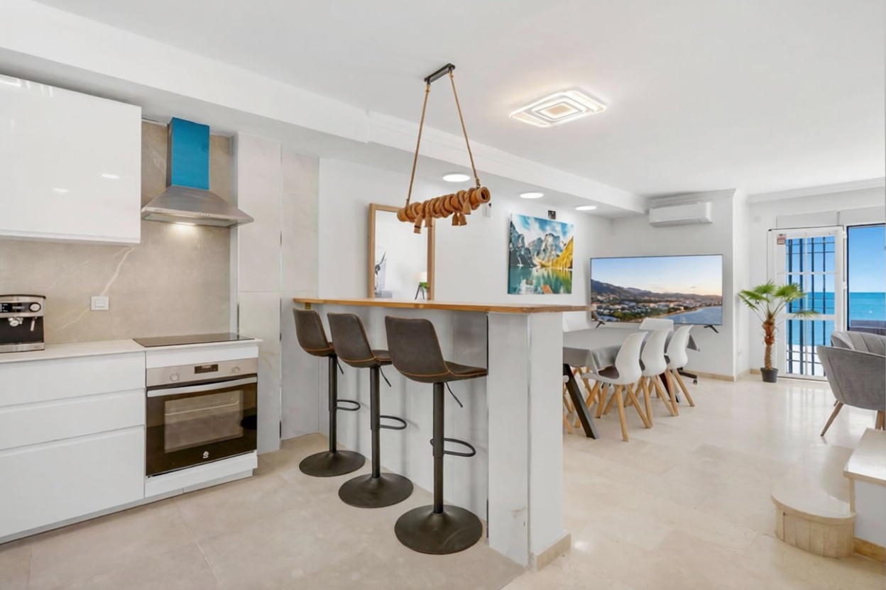 Chalet avec accès direct à la plage à Benalmádena — Séjour