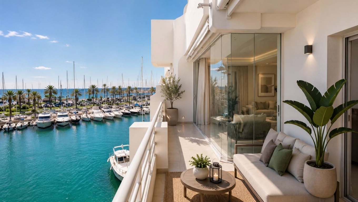 Appartement en attique en première ligne de mer à Benalmádena