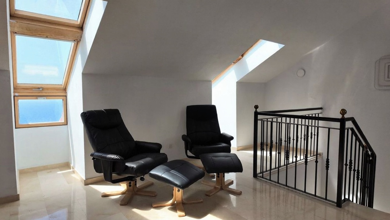 Chalet avec accès direct à la plage à Benalmádena — Chambre