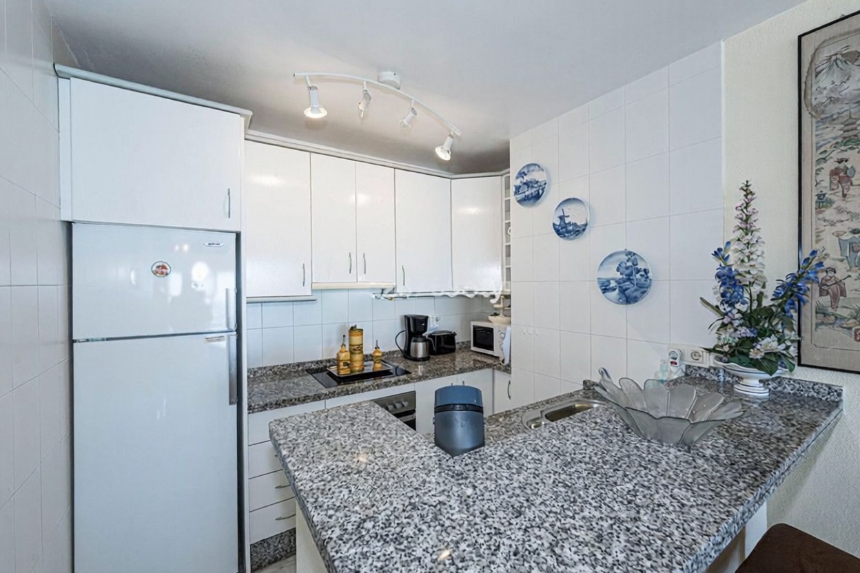 Appartement en première ligne de plage à Benalmádena — Séjour