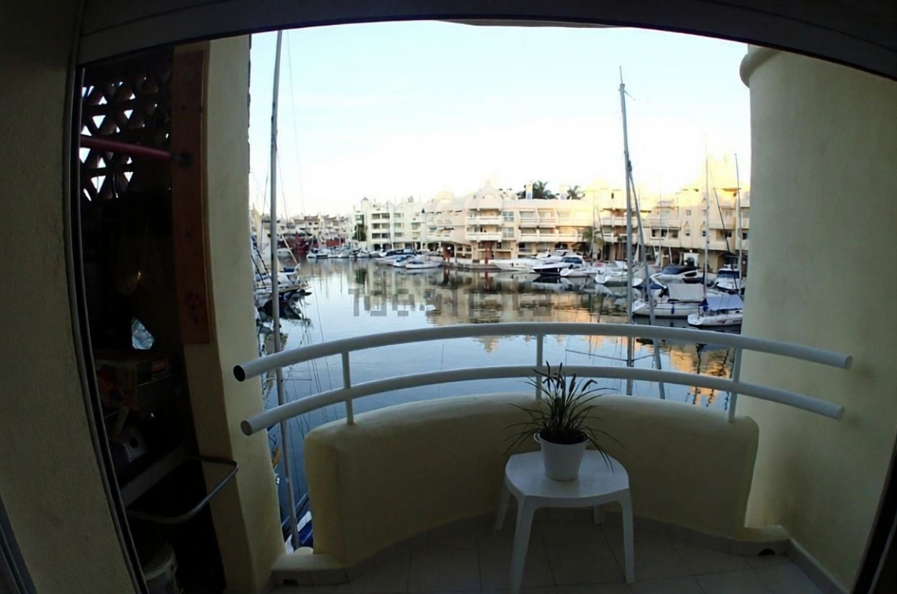 Appartement en première ligne de plage à Benalmádena — Terrasse mer