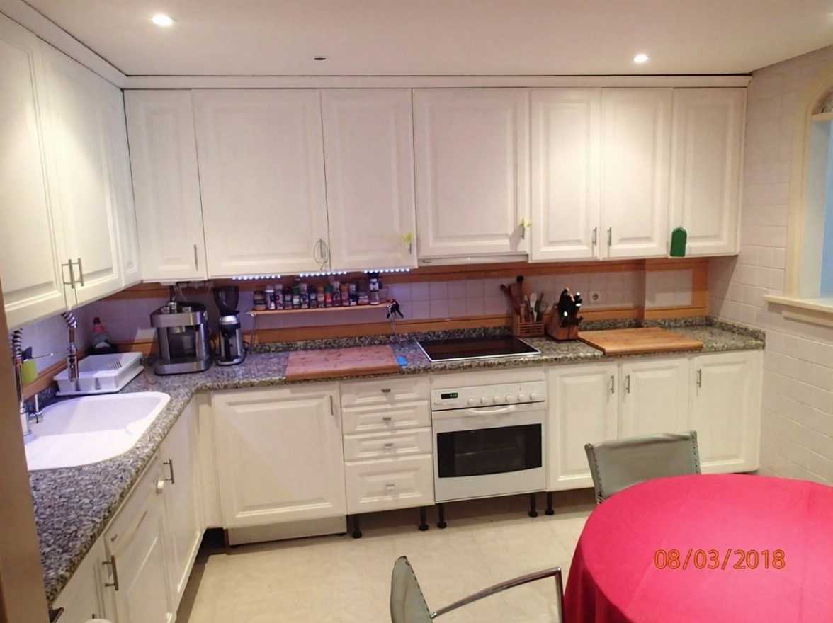 Appartement en première ligne de plage à Benalmádena — Cuisine