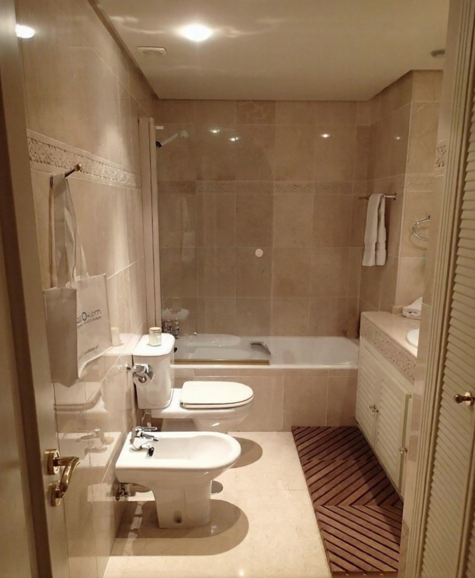 Appartement en première ligne de plage à Benalmádena — Sanitaires