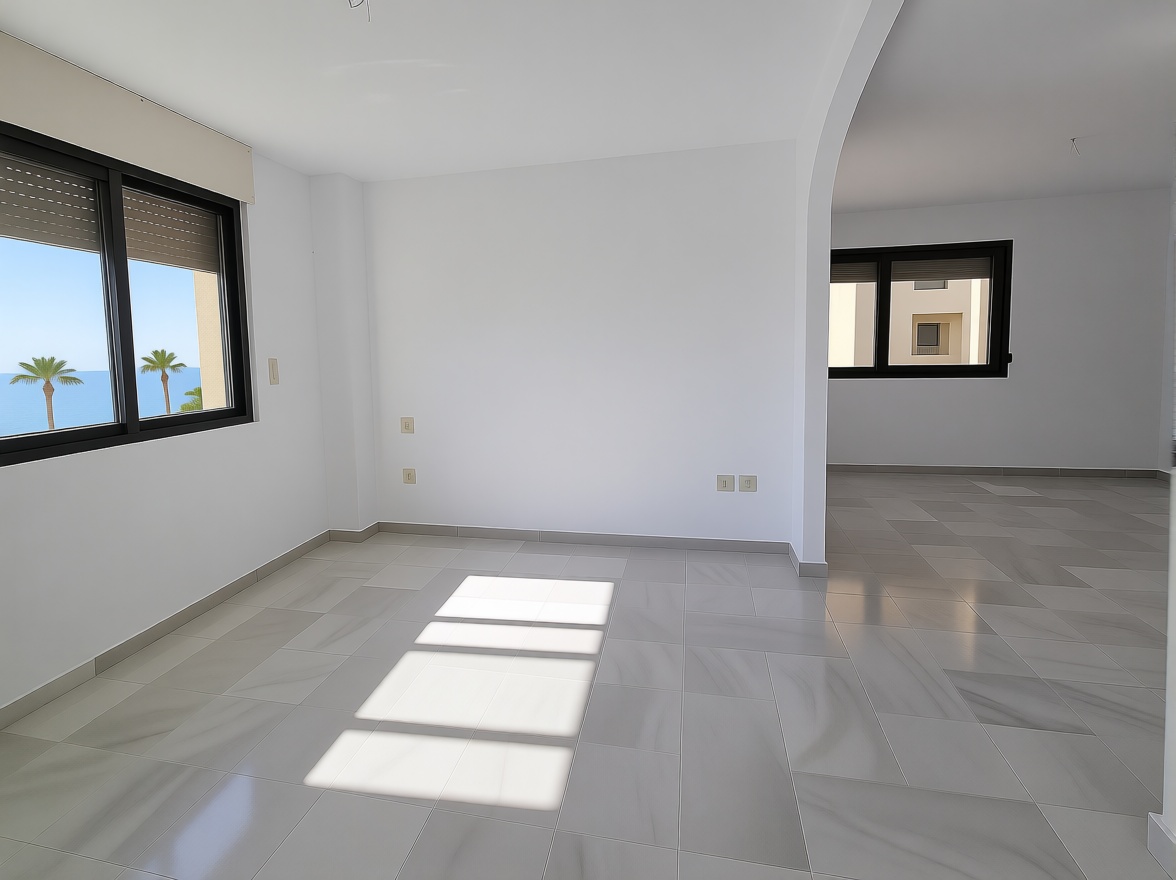 Appartement en première ligne de plage à Torremolinos — Chambre