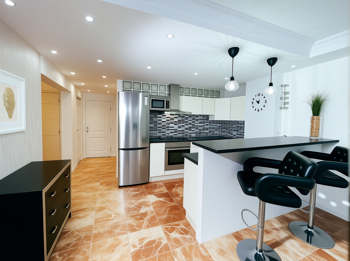 Beachfront flat in Benalmádena — Kitchen