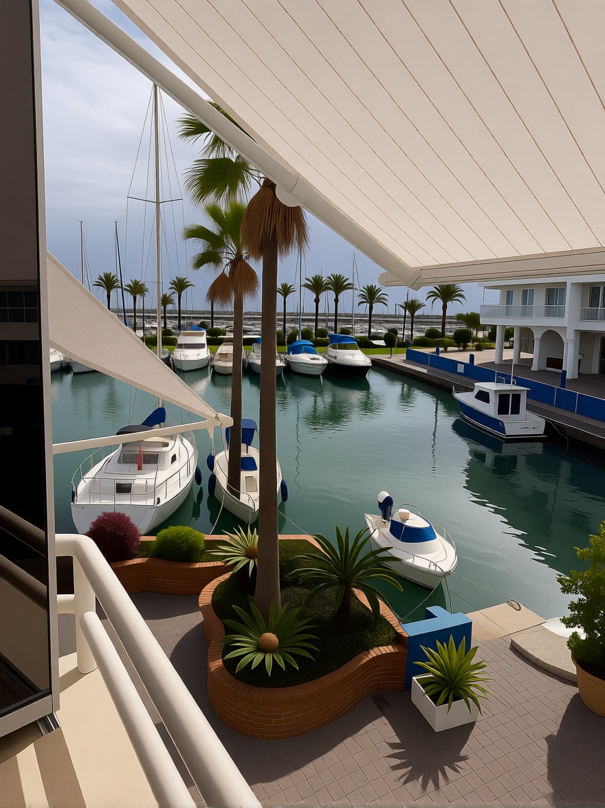 Appartement en première ligne de plage à Benalmádena — Vue mer