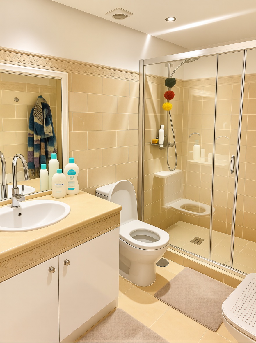 Appartement en première ligne de plage à Benalmádena — Sanitaires