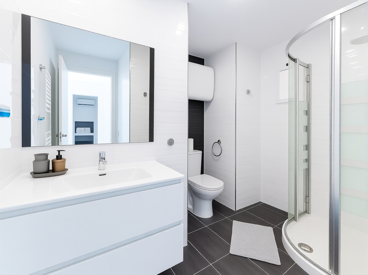Appartement en attique en première ligne de mer à Benalmádena — Sanitaires